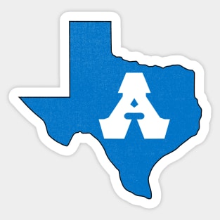 Defunct Austin Texans AFA Football 1978 Sticker